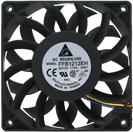 DELTA FFB1212EH 12V 1.74A 2wires 3wires 4wires Cooling Fan DELTA FFB1212EH 12V 1.74A 2wires 3wires 4wires Cooling Fan